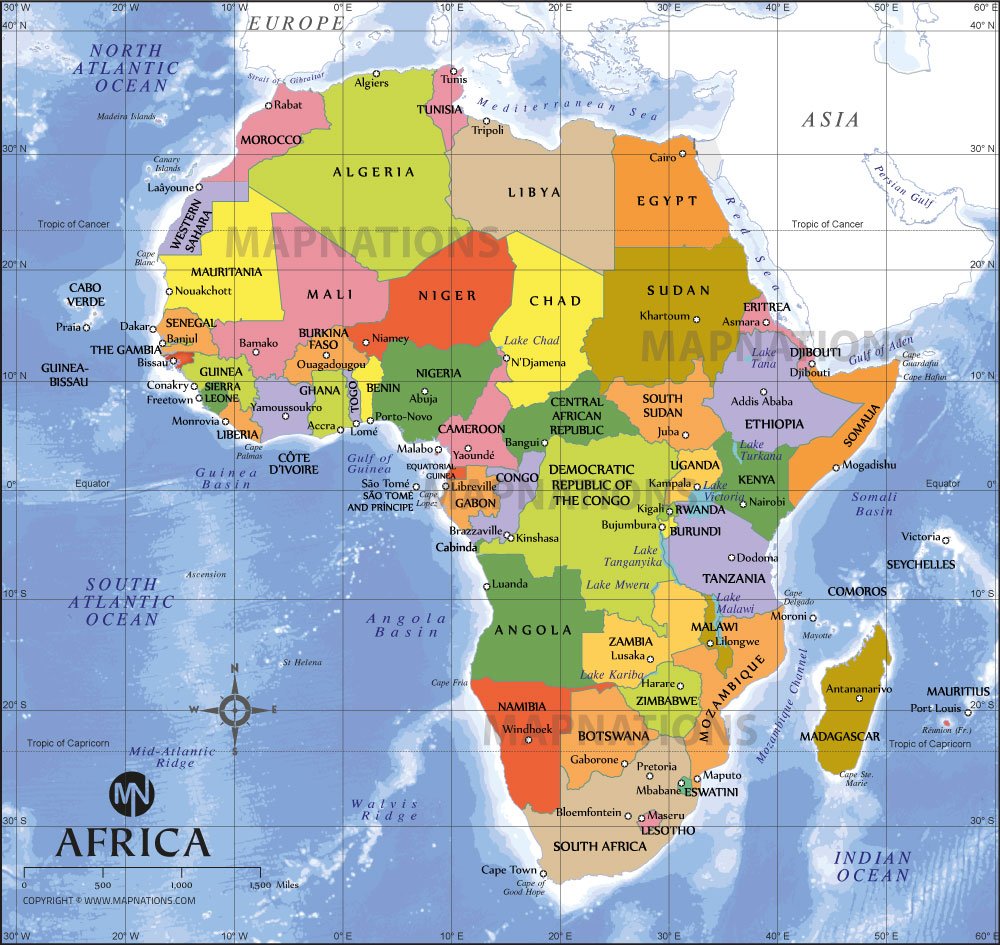 Africa Map