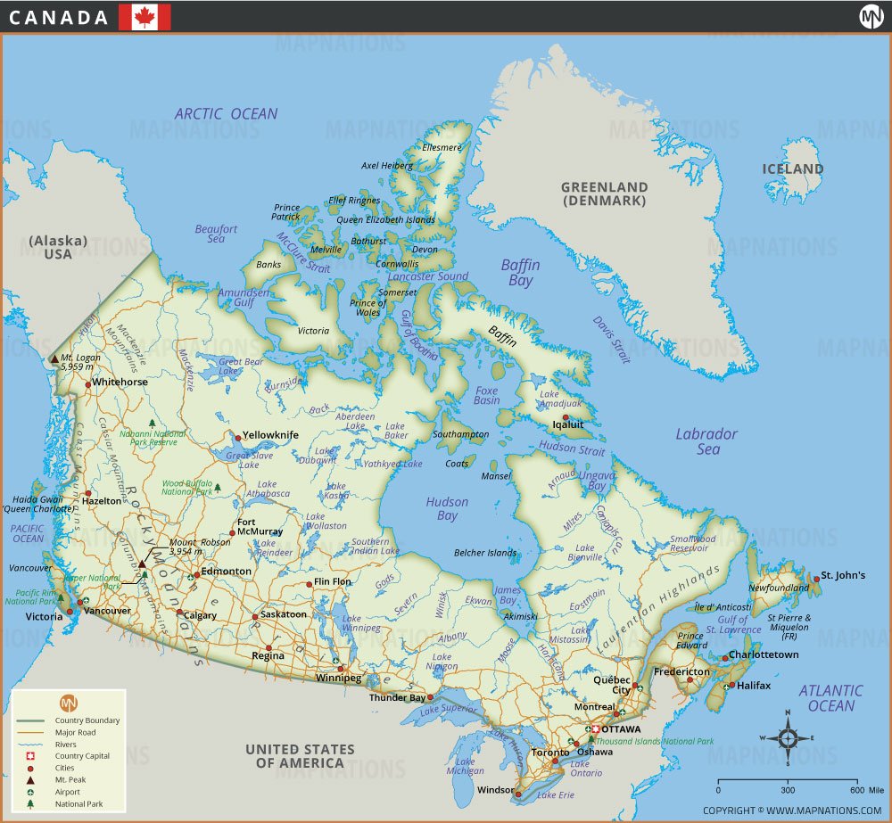 Canada Map