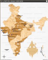 India Outline Map