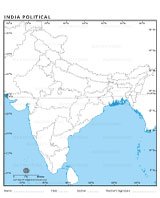 India Outline Map