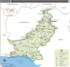 Pakistan Map