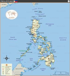 Map of philippines