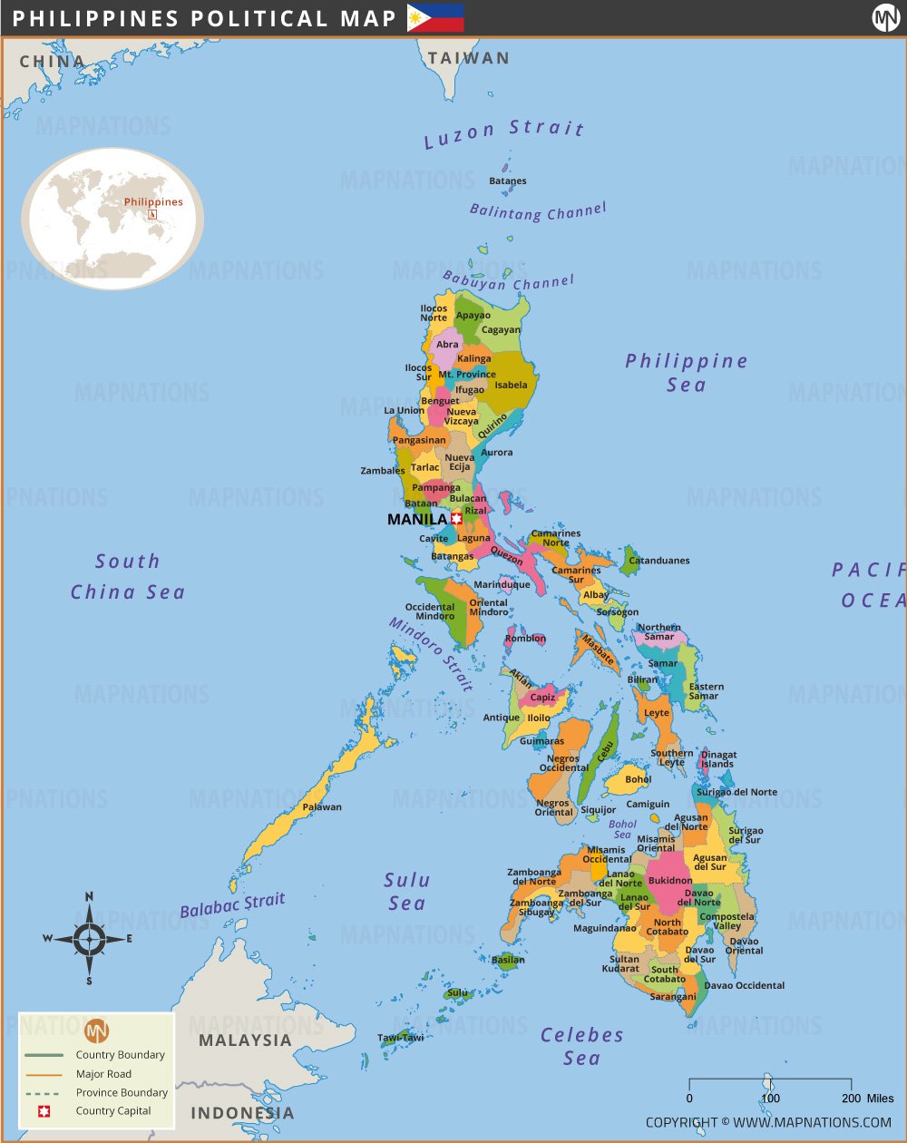 Map of Philippines