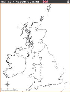 UK Outline Map