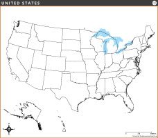 US Outlien Map