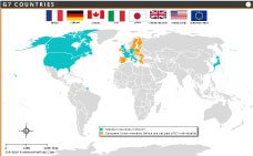 G7 Countries Map Thumb