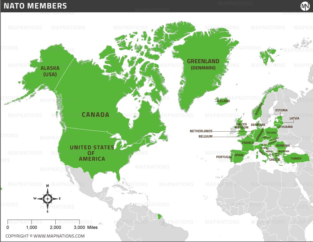 Nato Member Countries Map