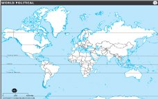 World Outline Map